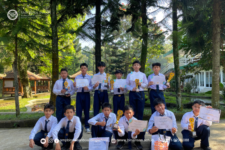 Siswa SMP Bina Insan Boarding School Ukir Prestasi di KSO & KIH - SMP Bina Insan Boarding School